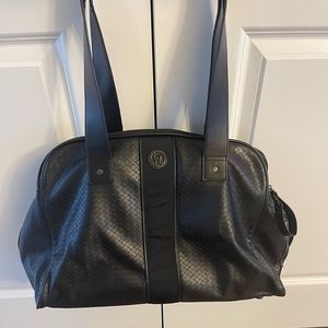 Lululemon black gym bag